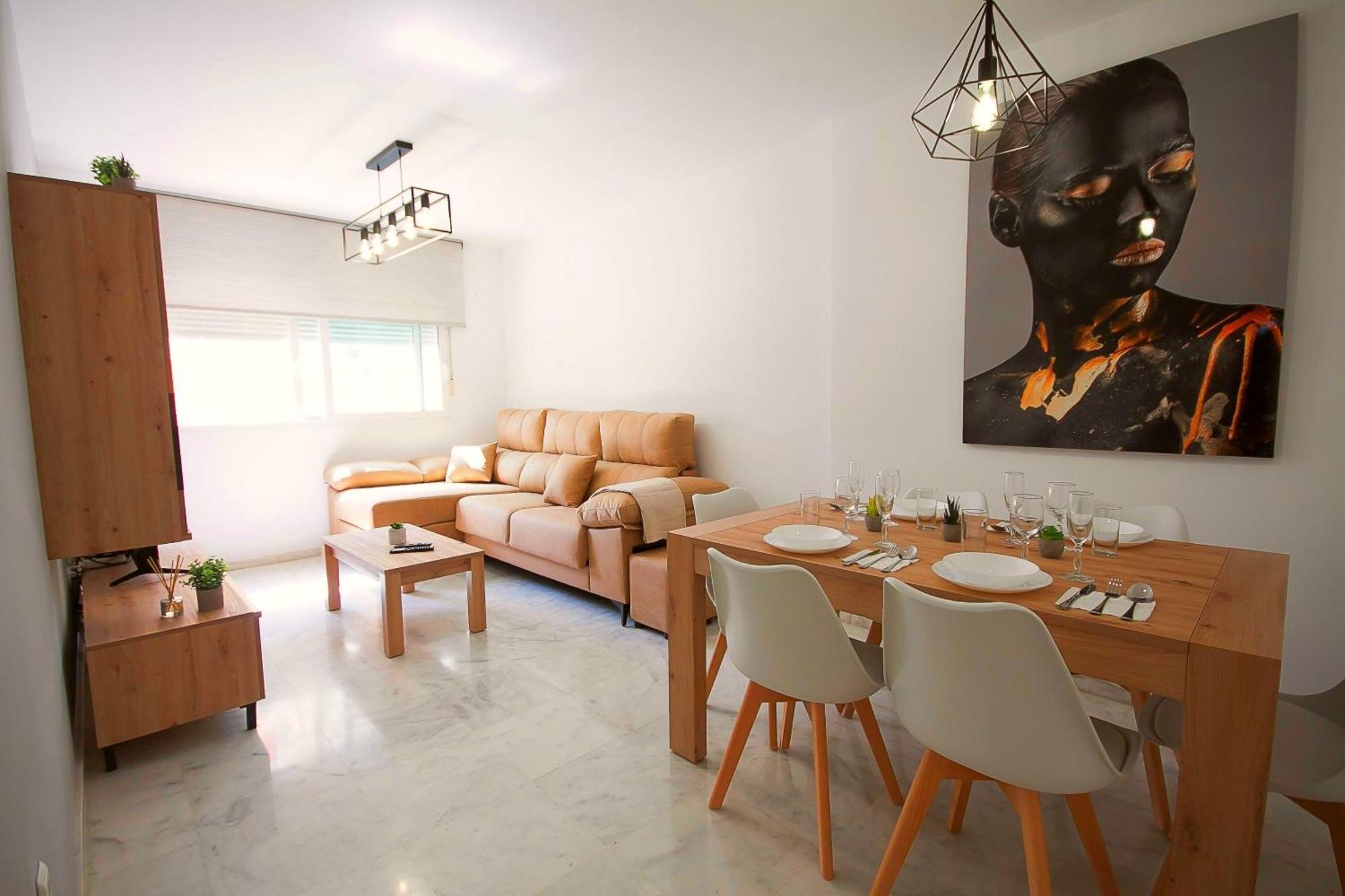 Apartament Ave Huelin 3rooms Con Parking Y Ac *